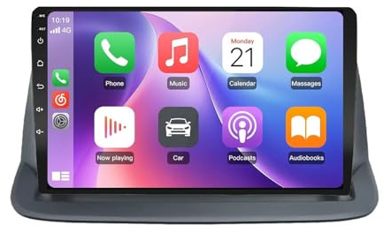 Trådlös Apple Carplay Android Auto-Skärm för Honda Stepwgn RG1 2005-2009 Backkamera, Spegellänk, Bluetooth, Röststyrning, Gps-Navigering, Aux, Röstassistent, 8 Kärna 4G+64G