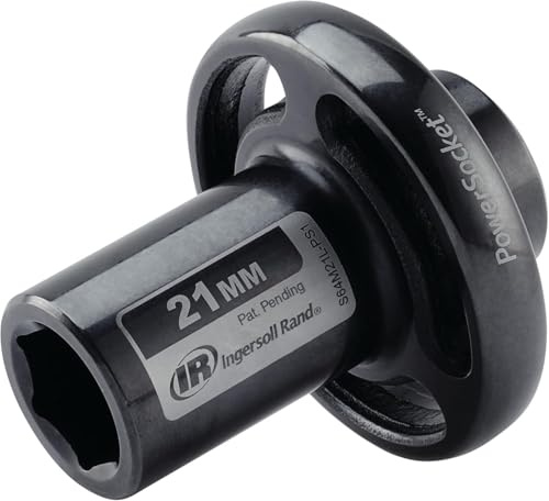 Ingersoll Rand S64M21L-PS1 Professional Power Socket - Power Socket for Air Impact Wrench, 21mm, 1/2‘’ Drive Increased Torque, Light and Compact