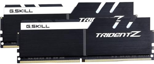 G.Skill F4-3200C16D-32GTZKW Trident Z - Memoria RAM, 32 GB (2 x 16 GB), DDR4, 3200 MHz, 288-pin DIMM