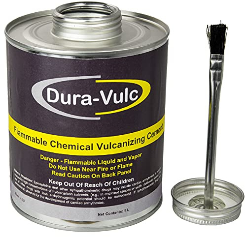 Dura-Vulc vulkaniserad lim 1000 ml vätska cement slitbanereparation