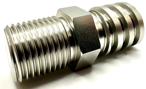 Pro-Graad Aluminum Male Coarse Thread Adapter - Converts Drywall Corner Roller Handle to Acme 3/4 Threads to fit Paint Rollers, Stipple Brushes, Brooms, Mops & More - Lightweight & Durable
