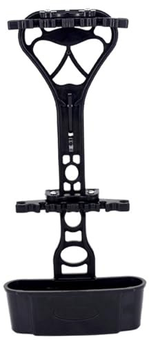 HoveeLuty Carquois d'arc à poulies pour 6 flèches Carquois d'arc doublés de Caoutchouc à dégagement Rapide de flèches en ABS Robustes et légers avec Fente Support Accessoires tir l'ar
