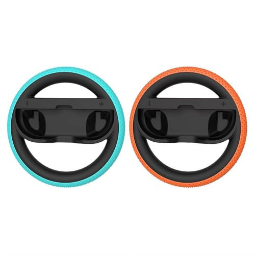 Steering Wheel Handle for Switch2, With Granular Particles, Racing Wheels Ergonomic Steering Controller, Shockproof Dustproof & Anti-slip, Abs Lightweight