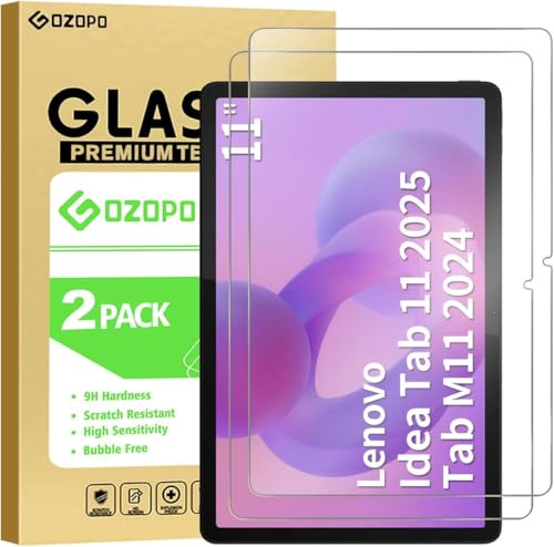 GOZOPO Protection Écran pour Lenovo Idea Tab Tablette 11 2025/ Tab M11