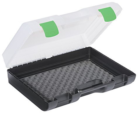 Allit Maschinenkoffer, 1 Stück, Schwarz, Transparent, 458685