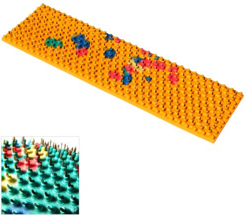 AALP Sattelit Plus 4,9 Massagematte,Akupunktur Applikator Lyapko Sputniik Plus, Ляпко,52x230 mm (für empfindliche Haut),elastisch