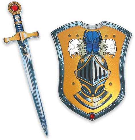 Liontouch - Mystery Ritterschwert & Schild für Jungen - Für Kinder von 3-8 Jahren | Mittelalterliches Set aus sicherem & langlebigem Schaumstoff für Rollenspiele | Sicheres Zubehör für Kostüme