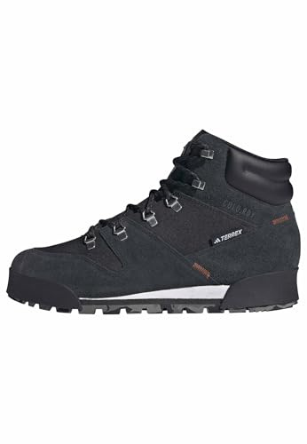 adidas Herren Terrex Snowpitch Cold.RDY Hiking Shoes, Core Black/Core Black/Orange, 48 EU