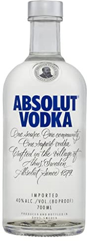 ABSOLUT Blue Swedish Vodka 70cl Bottle