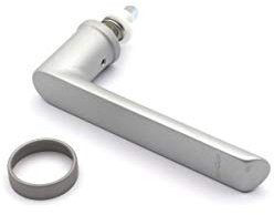 Schüco 247001 Poignée de fenêtre C0 Argenté