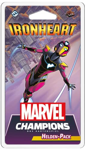 Fantasy Flight Games, Marvel Champions: LCG – Ironheart, Helden-Erweiterung, Expertenspiel, Kartenspiel, 1-4 Spieler, Ab 14+ Jahren, 60+ Minuten, Deutsch