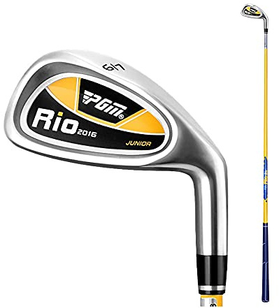 Kids Golf Wedges Junior Golf Clubs Iron Right Handed Children Golf Putters 25, 27, 29 for 3-12 Years Old Child Boys and Girls (Yellow,26inch for 3-5Y)