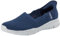 Skechers Damen Seager Believe It Sneaker, Navy, 39 EU