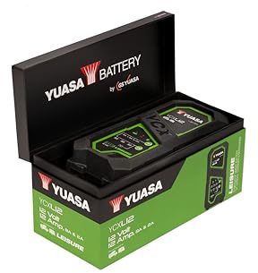 Yuasa YCXL12 12V 12A Van & Caravan Leisure Battery Smart Charger
