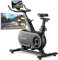 Skandika Heimtrainer Fahrrad Cykling P12-H | 32 Stufen, Premium EMS Bremssystem, App Steuerung mit Kinomap, Hometrainer Fahrrad für Zuhause | Indoor Bike, Fitnessfahrrad, Trimmrad