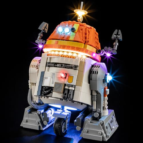 LIGHTAILING Light for Lego-75416 Chopper (C1-10P) Astromech Droid - Led Lighting Kit Compatible with Lego Building Blocks Model - NOT Included The Model Set