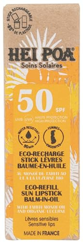 Hei Poa Stick Lèvres SPF50 Éco-Recharge 4 g