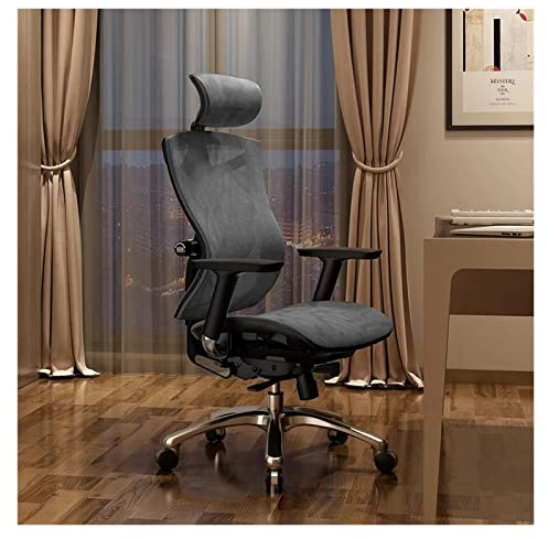 Sedia da ufficio ergonomica, multifunzione, regolabile, e-sport, per casa e spazio di lavoro, design confortevole per lunghe ore