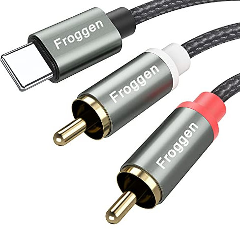 Lightning rca cables, iPhone to Phono Adapter cable Red and White Stereo Audio Lead Y Splitter Compatible with iPhone i-Pad i-Pod for amplifier hifi, dj speakers, stereo amplifier, car amplifier