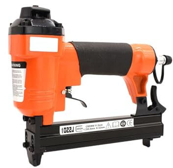 MJMLUCK Agrafeuse pneumatique sans Huile 1022J, 1 pièce, pour Le Travail du Bois, Les Meubles et Le Bricolage (Pistolet à air comprimé 1022J Unicolore)