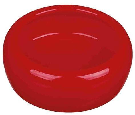 Trixie Keramik Schüssel mit abgerundetem Schüttrand für Hamster, 100 ml, 1 Stück, sortiert