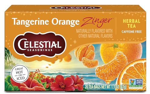 Celestial Seasonings Tea Herb Tang Orng Zing