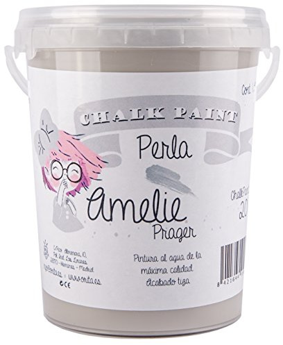 Amelie Prager 1000-20 Pintura a la Tiza, Perla, 1 l