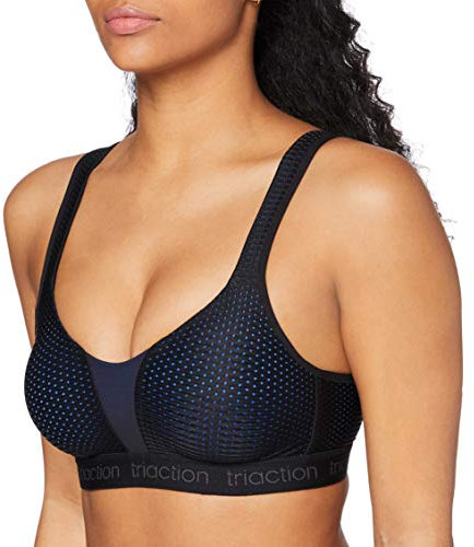 Triumph Damen Triaction Energy Lite N EX Sports bra non-wired, SCHWARZ, 80C