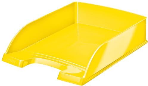 Leitz Briefkorb, A4, Gelb, WOW-Serie, 52263016