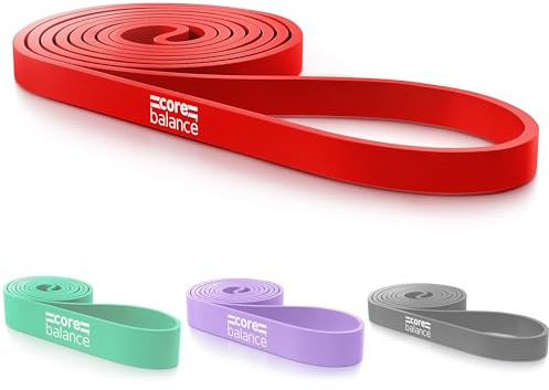 Core Balance Long Loop Resistance Band, Red, 7kg-15kg