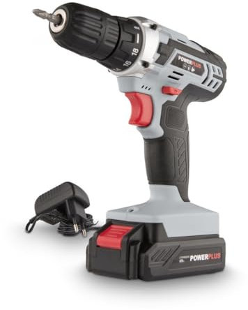 Kreator POWERPLUS POWC1051 - Taladro/atornillador 12v ll-ion, Multicolor