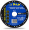 S&R Trennscheibe Multi-Material 125 mm x 22,2 mm, Multi Diamanttrennscheibe für Metall, Holz, Stein, Plastik, für Winkelschleifer