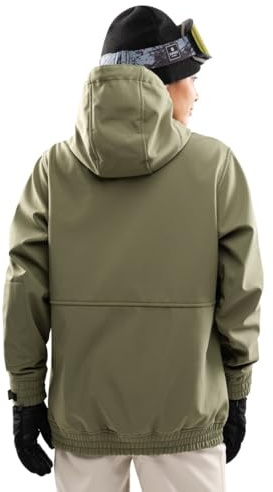 SIROKO - Veste de Snowboard pour Femme W1-W Kilimanjaro - L - Vert armée