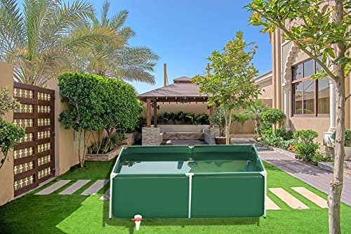 Piscina Fuori Terra/ Telaio Acciaio Giardino Del Cortile Cornice Esterna Wimming Pool / Adulti Bambini Bambini Mini Piscine Incorniciate, 0,5 M / 1 M / 1,5 M / 2 M / 2,5 M / 3 M Fuori Terra Piscine In