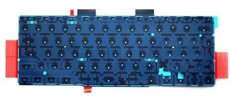 ICTION Repuesto de retroiluminación para teclado MacBook Pro de 13 pulgadas A1708 finales de 2016 mediados de 2017