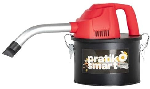 San Marco Aspiracenere portatile aspirapolvere Pratikò Smart 4 lt da 600 W per stufa a pellet