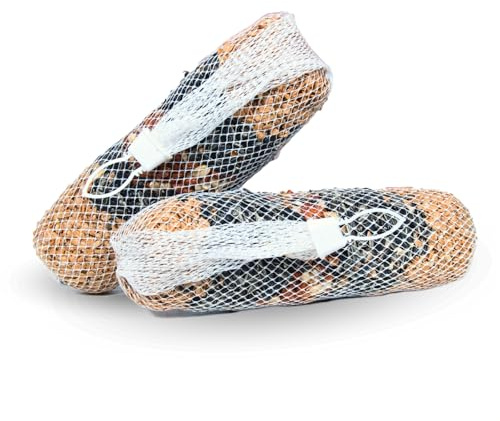 Lyra Pet® | 3 x 4 STK. Riesen-Futterstange je 600 g | Vogelfutter zum Aufhängen | Energiequelle für Wildvögel im Sommer & Winter | Ideal für Balkon & Terrasse | Nährstoffreich & Dekorative Mischung