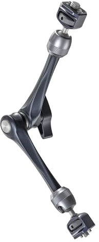 SMALLRIG Brazo Mágico con Roseta de 11, Soporte para Monitor de Cámara, Brazo Articulado con Tornillo de Ubicación de 1/4-20 y 3/8-16, Capacidad Máxima de Carga de 3 kg, Brazo de Fricción - 4900