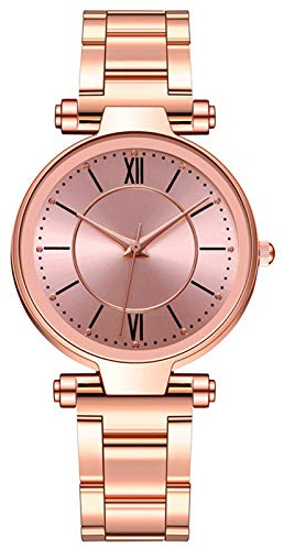 Klockor för äldre kvinnor armband analog armbandsur damklocka