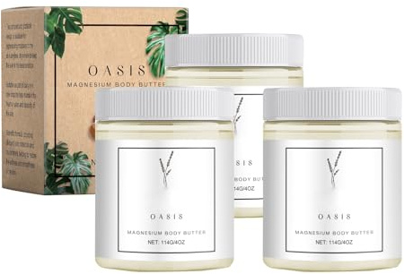 Shea Butter Body Cream for Intense Hydration - Nourishing Moisturizer to Soothe & Comfort Skin, Rich Emollient Blend for All Over Softness(3pcs)