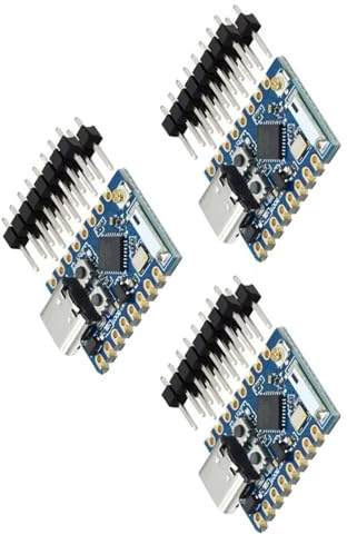 Bbajszx Modulo Scheda Sviluppo ESP32C3 Modulo Compatibile WiFi a Bassa Potenza Adatto per Scheda Sviluppo dispositivi indossabili