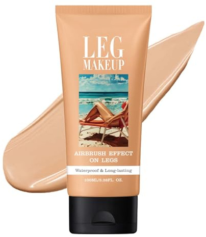 Maquillaje de piernas corporal, resistente al agua, maquillaje corporal y piernas, cobertura de tatuaje, corrector de araña para piernas y cuerpo, maquillaje de camuflaje para venas varicosas