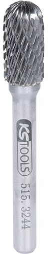 KS Tools 515.3241 HM Walzenrund-Frässtift Form C, 3mm