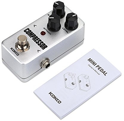 Wandisy Verrückter FCP2 Compressor Sustainer Mini-Effektpedal für E-Gitarren-Zubehör
