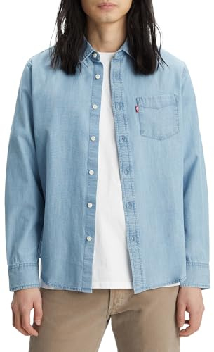 Levi's Sunset 1-Pocket Standard, Hombre, Lewis Chambray, XS