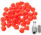 PRETYZOOM 48pcs Hook Hammer Replacement Head for Auto Body Repair Kit Dent Removal Tool for Use Automotive Body Tools for Precision Hail Damage Restoration