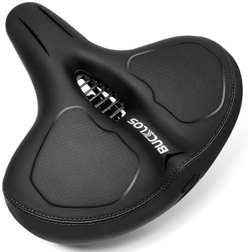 Extra Wide Bike Seat,oversized Comfortable Bicycle Saddle for Women Men
