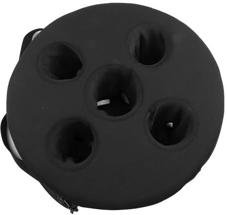 Porte-boisson flottant facile à transporter avec 5 emplacements pour tasses, parfait pour les réunions à la piscine et à la plage