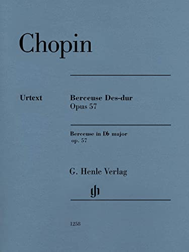 Berceuse, op. 57 - Revised Urtext Edition - piano solo - sheet music - (HN 1258)