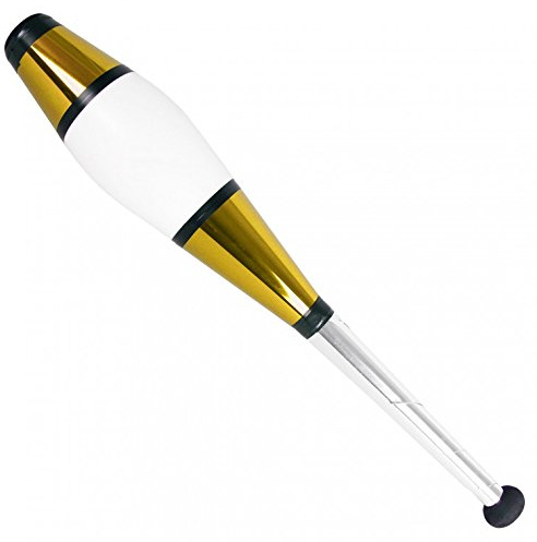 Juggle Dream Euro Classic Juggling Club Sold Individually (Gold Decoration)